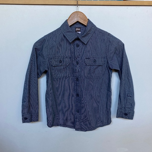 TEA - Boy's size 8 Button Down Shirt - Picture 1 of 6